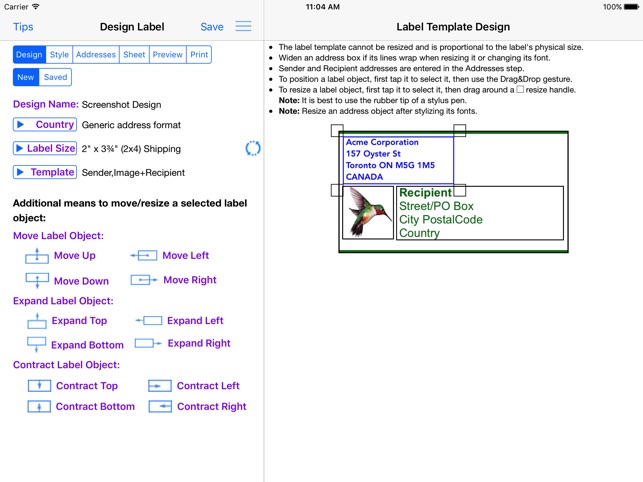 Address Label Creator