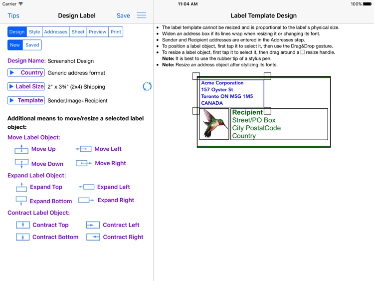 Address Label Creator