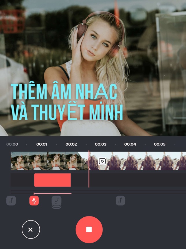 Biên tập video âm nhạc & ghép