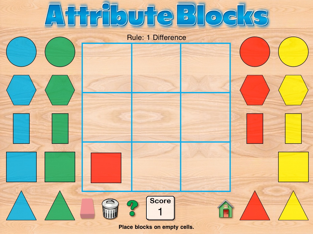 Hands-On Math Attribute Blocks screenshot 4