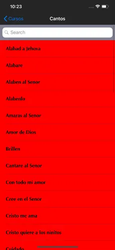 Screenshot 2 Cursos Bíblicos iphone