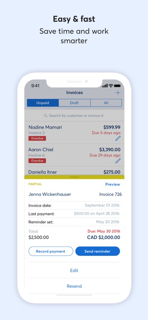 Invoice by Wave(圖3)-速報App