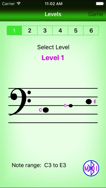 Speedy Note: Bass Clef