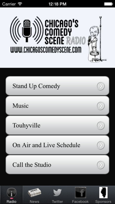 How to cancel & delete Chicago's Comedy Scene Radio from iphone & ipad 4