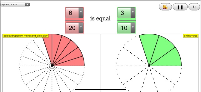 Compare Fractions Interactive(圖4)-速報App