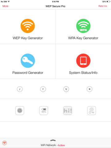 WEP Secure Pro HD - WEP Keygen screenshot 4
