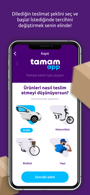 Tamam App Kurye(圖1)-速報App