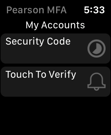 Screenshot #9 for Pearson Employee Authenticator