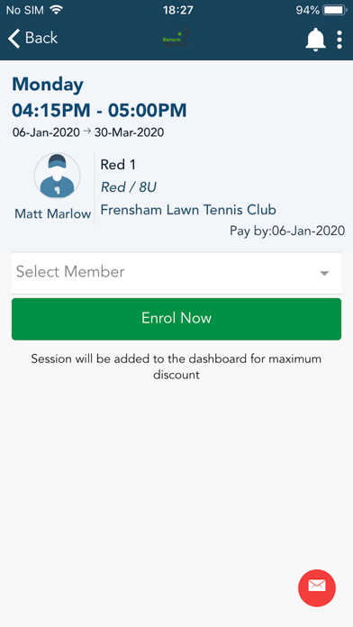 Return Tennis screenshot 4