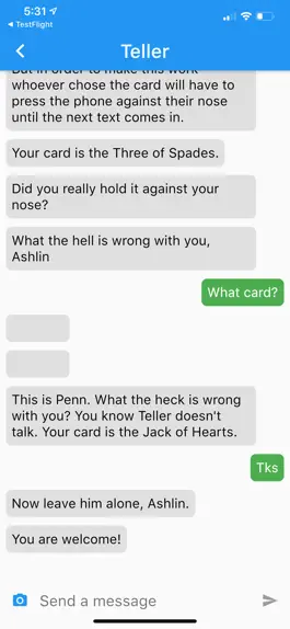 Game screenshot Penn & Teller Magic Chat hack