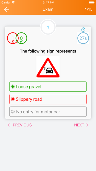 How to cancel & delete RTO Exam Info - Vehicle Detail from iphone & ipad 3