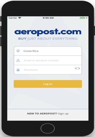 aeropost screenshot 2