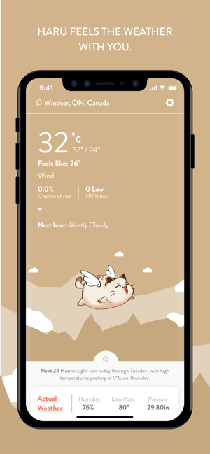 Weather Haru - Live Forecasts(圖6)-速報App