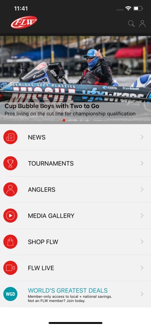 FLW Tournament Bass Fishing(圖1)-速報App