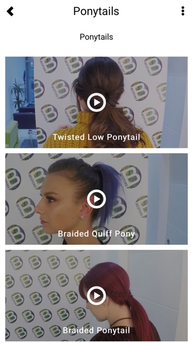 Hairstyle Tutorials by Bespoke screenshot 4