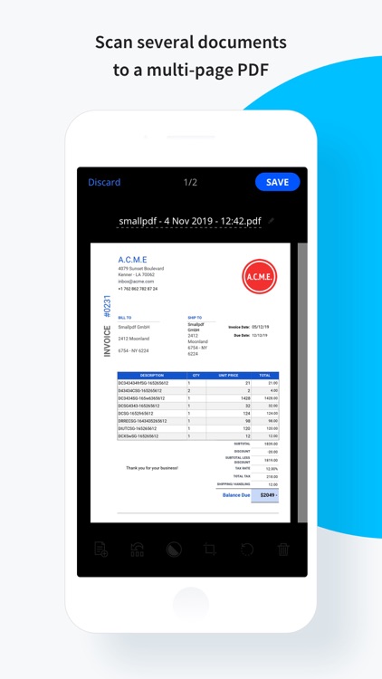 Smallpdf—Scan, sign & edit PDF screenshot-3