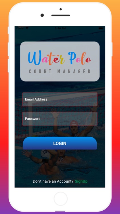 Water Polo Court Manager