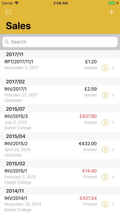 MyInvoice screenshot-3