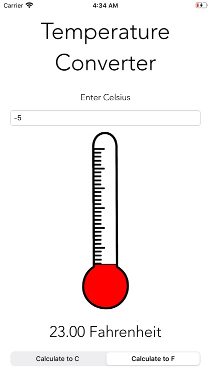 Temperature converter app screenshot-4