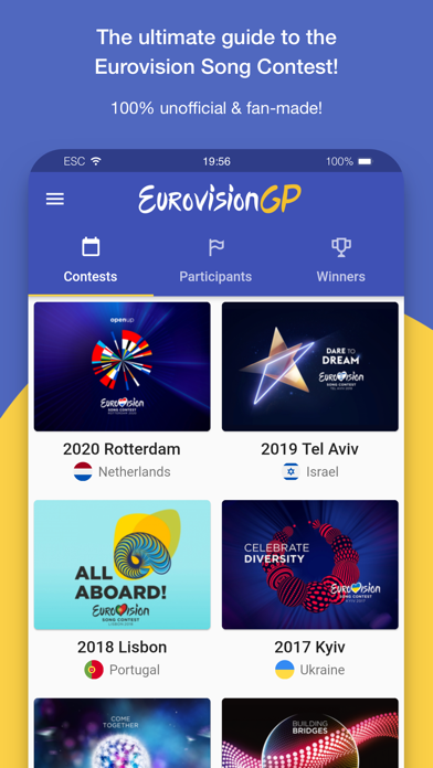 How to cancel & delete Eurovision.app from iphone & ipad 1