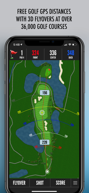 free golf course gps
