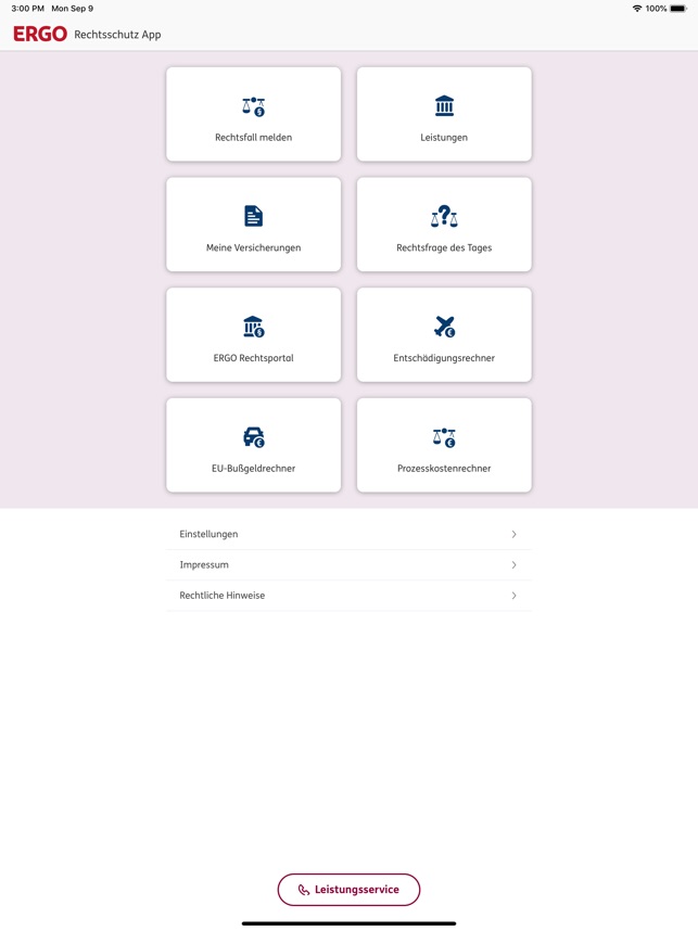 Ergo Rechtsschutz App On The App Store