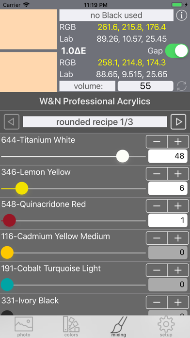 Real Paint mixing tools screenshot 3