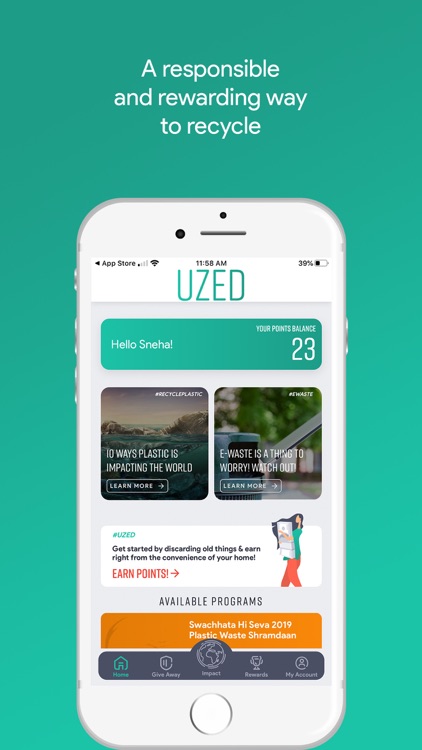 UZED - Recycling Platform