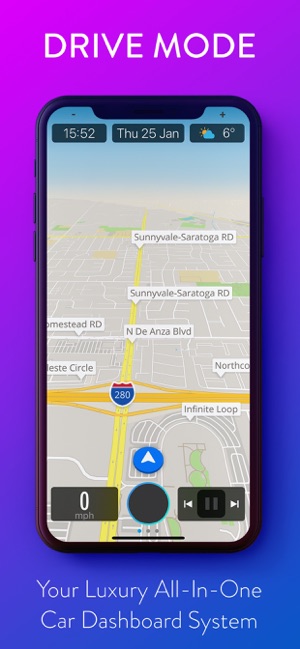 Drive Mode - Car Dashboard OS