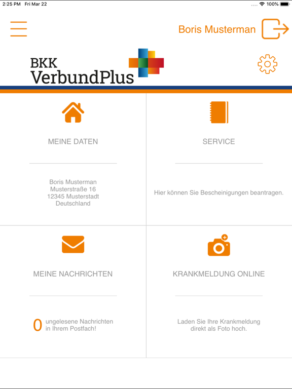 Screenshot #6 pour BKK VerbundPlus Onlinefiliale