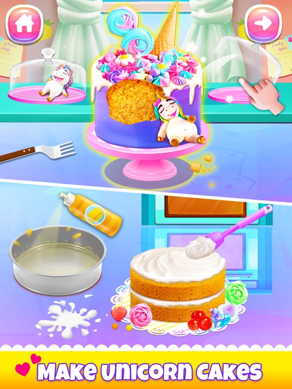 Unicorn Chef Fun Cooking Games screenshot