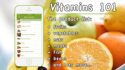 Vitamins 101 review screenshots