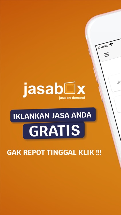 JasaBox- Aplikasi Pencari Jasa