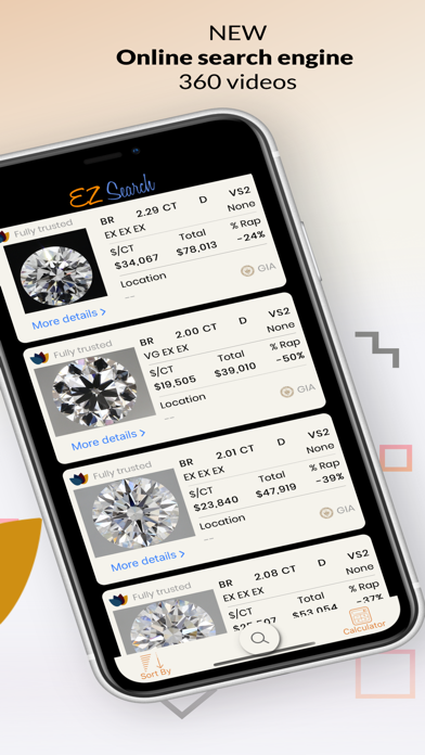 How to cancel & delete EZcalc Diamonds from iphone & ipad 3