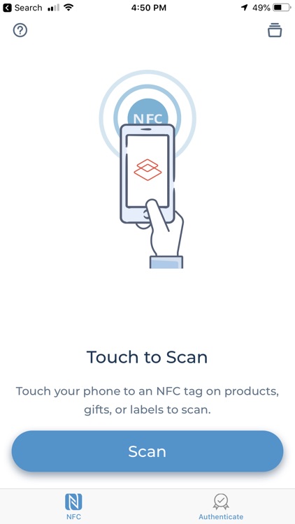 NFC Scanner by Thinfilm