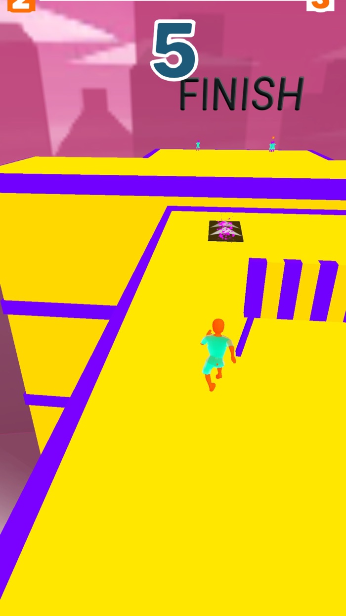 Intense Parkour Race