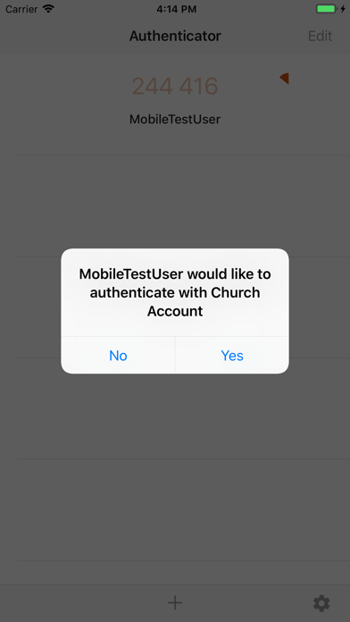 Church Authenticator screenshot 2