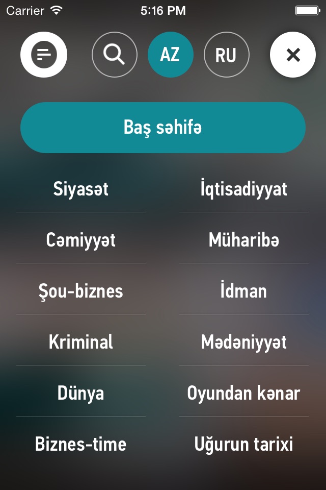 Oxu.Az - Azerbaycan Xeberleri screenshot 2