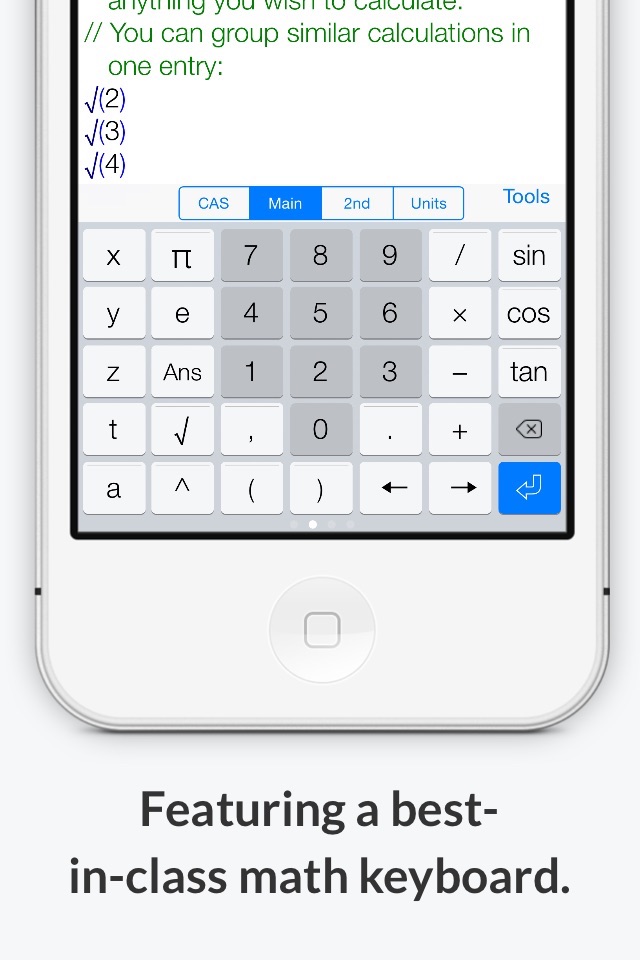 Mathematics with PocketCAS Pro screenshot 4
