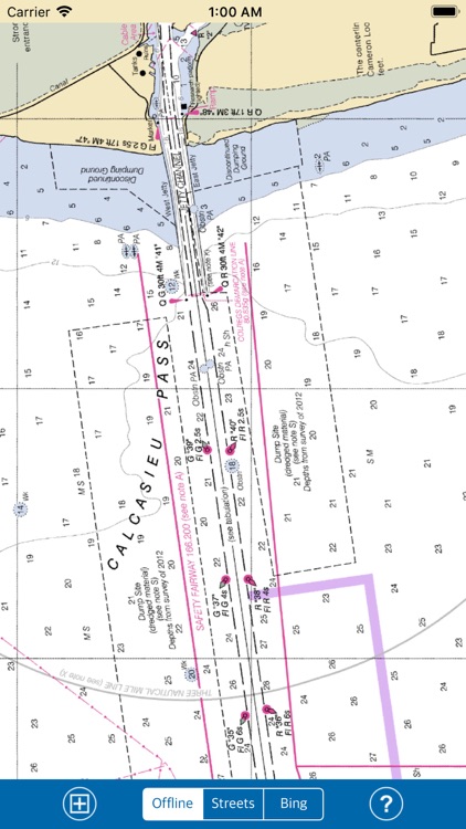 Louisiana - Marine Charts GPS