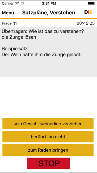 How to cancel & delete Deutsch Grammar Satz from iphone & ipad 4