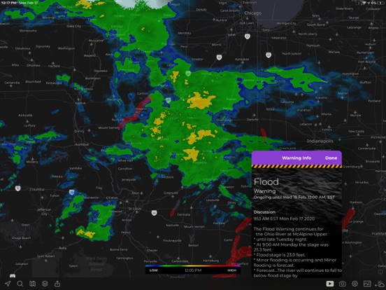 MyRadar Pro NOAA Weather Radar – Forecasts, Storms, and Earthquakes screenshot