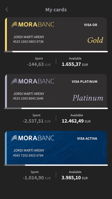 MoraBanc screenshot 2