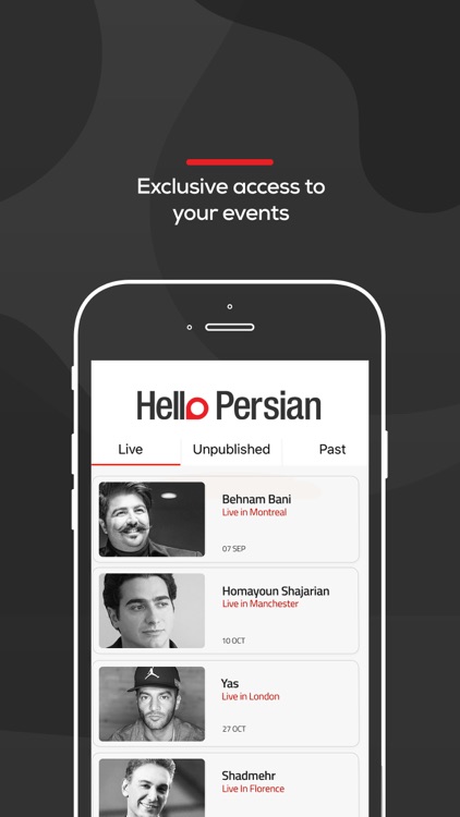 Organiser - Hello Persian