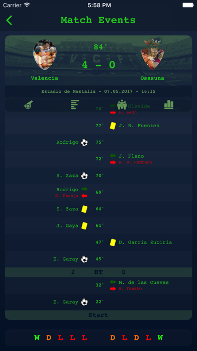Live Results for Spanish Liga screenshot 2
