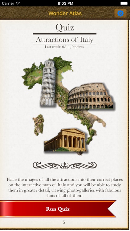 Italy. The Wonder Atlas Quiz screenshot-3