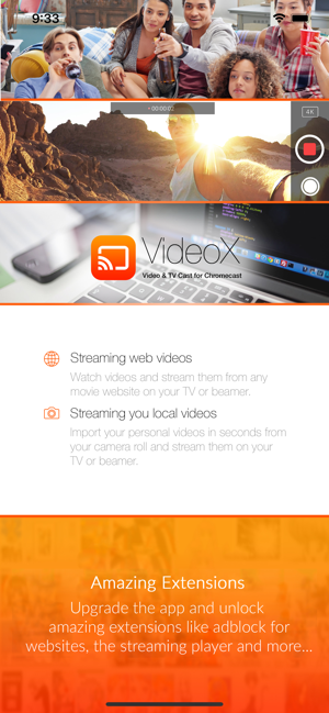 VideoX TV Cast & Stream App