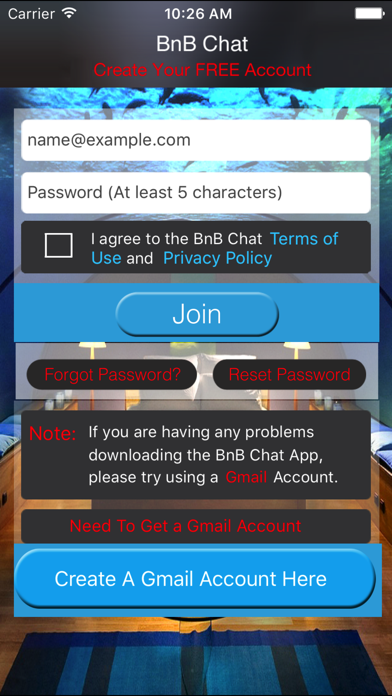 How to cancel & delete BnB Chat from iphone & ipad 2