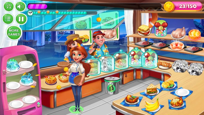 Top chef restaurant game
