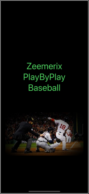 Zeemerix PlayByPlay Baseball!